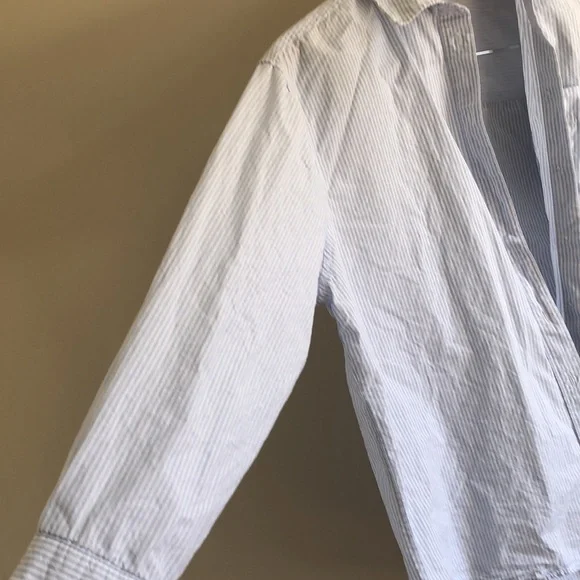 🎁10 for $100🎁 oversized poplin shirt - Picture 5 of 8